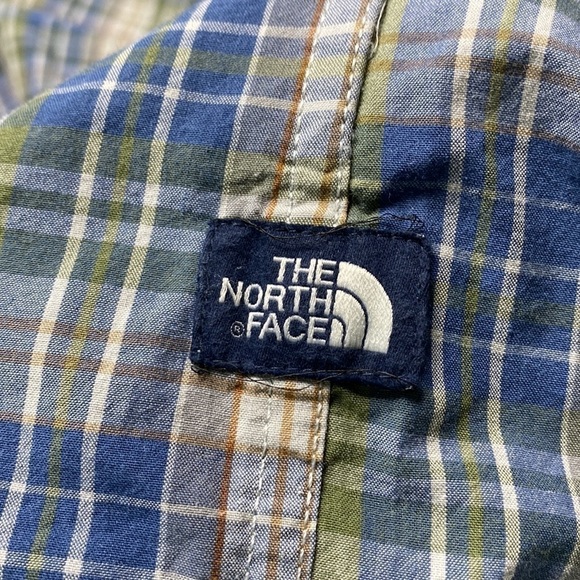 The North Face Blue Short Sleeve Button Up Shirt XL - Picture 4 of 5